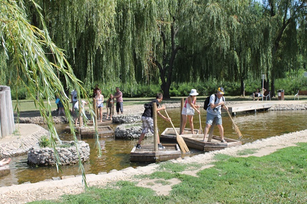 Tisza tavi Ökocentrum vizi kalandpark
